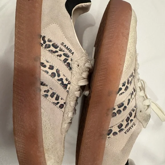 Adidas Samba Platform Leopard Sneakers - Picture 3 of 5